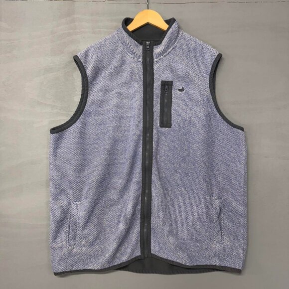 Southern Marsh‎ Blue / Grey Zip Up Fleece Vest Men’s XXL - Picture 1 of 4